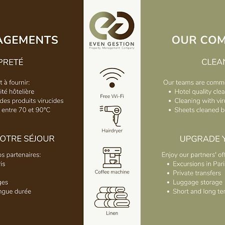 Studio 4P Calme/Full Equipped/Charonne/Perelachese Paris Exterior foto